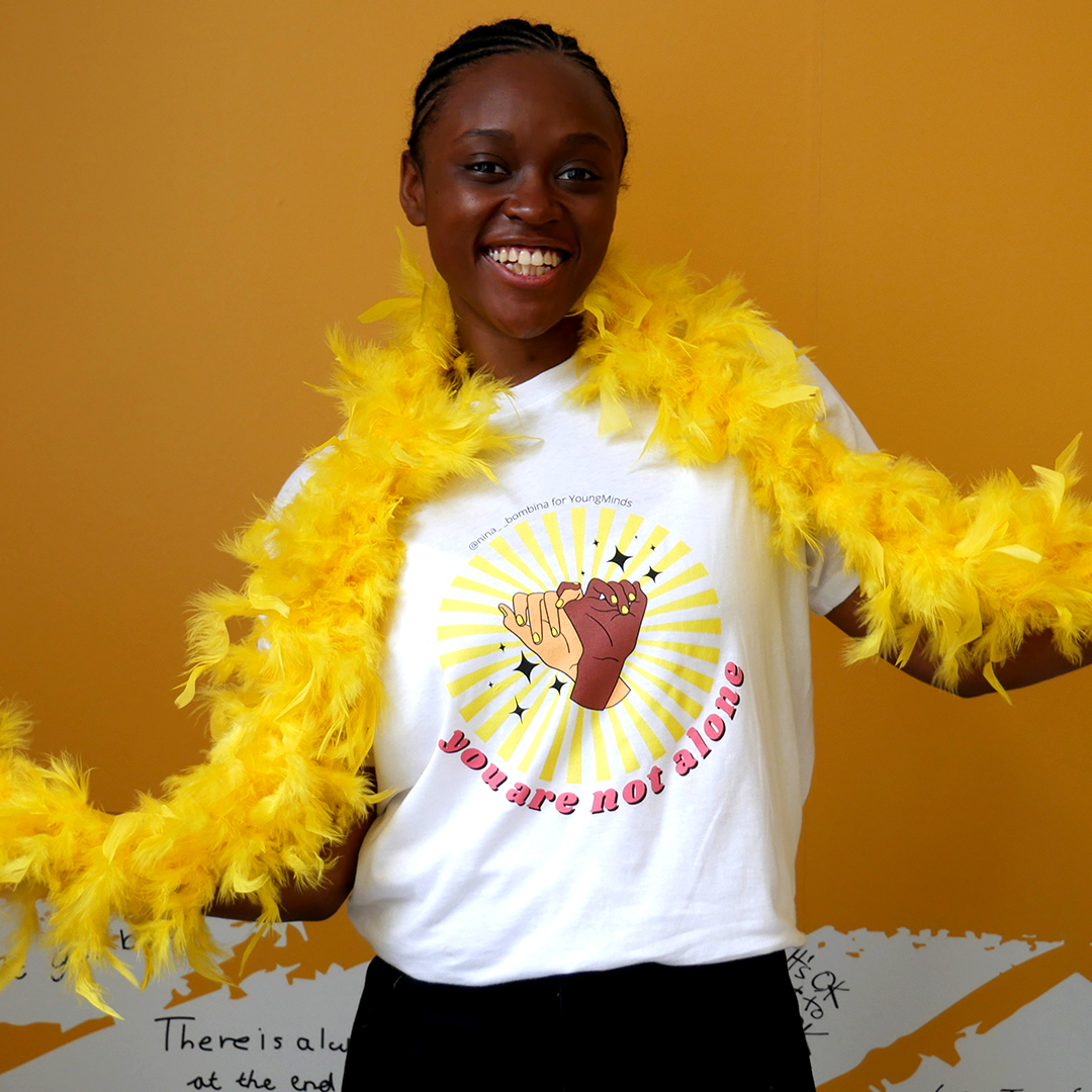 HelloYellow Artists Collection Cotton T-shirt – Nina Bombina | YoungMinds  (UAT)