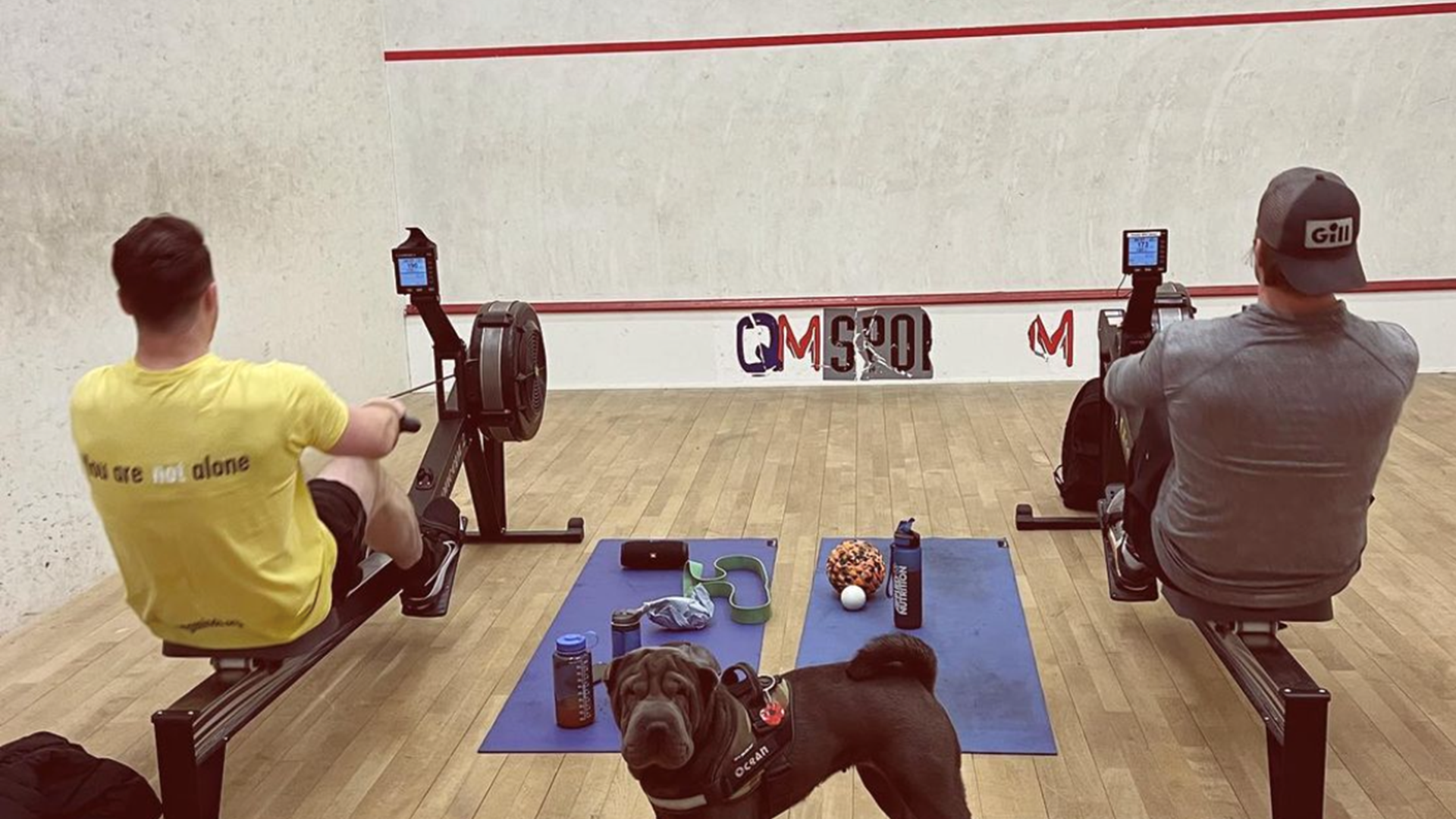 Fundraisers training take on the challenge of rowing 3000 miles across the Atlantic Ocean.